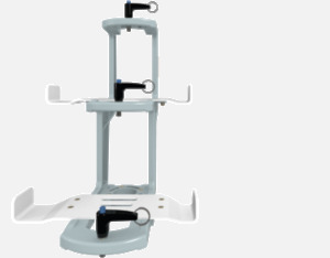 Hillaero MEDFUSION 3500 FAA certified mountable bracket for Air Ambulance Airmed Helicopter or Fixed Wing Aircraft FRONT
